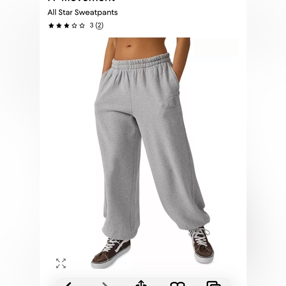 Free People Movement All Star Sweatpants size medium